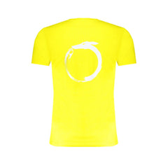 Yellow Cotton Men's T-Shirt