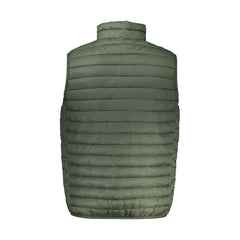 Verde Poliammide Mens Vest