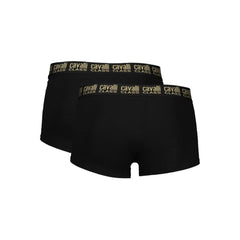 Black Cotton Men's Boxer Underwear Pair