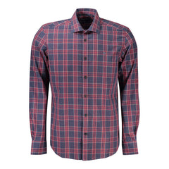 Blue Cotton Men's Shirt