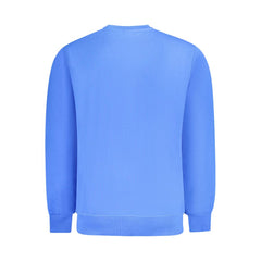 Blue Cotton Men's Sweatshirt