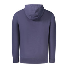 Blue Cotton Men's Hoodie
