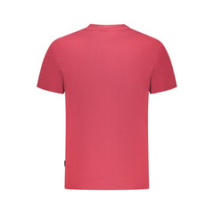Red Cotton Men T-Shirt