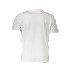 White Cotton Men's T-Shirt