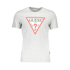 Grigio Cotton Men T-Shirt