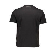 Black Cotton Men's T-Shirt