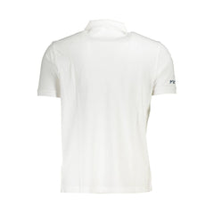 White Cotton Men's Polo Shirt
