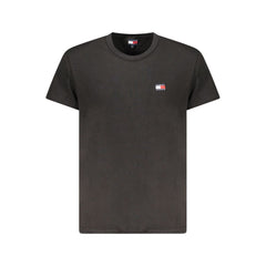 Black Cotton Men's T-Shirt