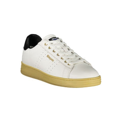 Bianco Poliuretano Men Sneaker