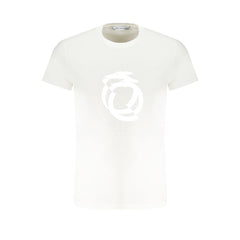 White Cotton Men's T-Shirt