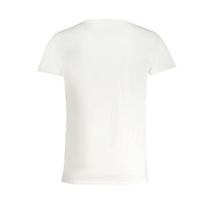White Cotton Men's T-Shirt