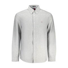 Grigio Cotton Men Shirt