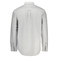 Grigio Cotton Men Shirt