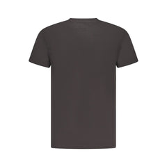 Black Cotton Men's T-Shirt