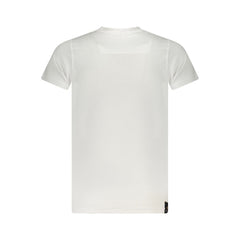 White Cotton Men's T-Shirt