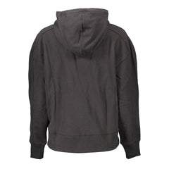 Black Cotton Women's Hoodie