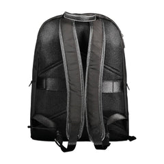 Black Polyester Backpack