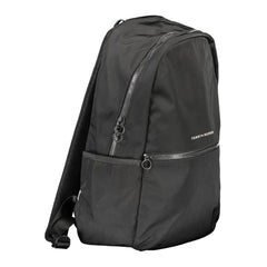 Black Polyester Backpack