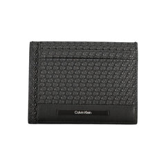 Black Polyester Men's Shoulder Bag