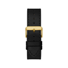 Black Leather Watch