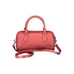 Rosso Polyurethane Women Handbag