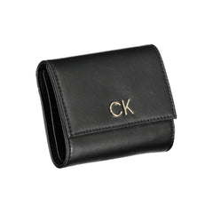 Nero Polyurethane Women Wallet
