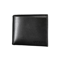 Black Polyester Men's Shoulder Bag