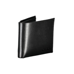 Black Polyester Men's Shoulder Bag