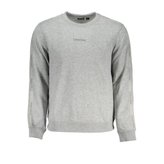 Grigio Polyester Men Sweatshirt