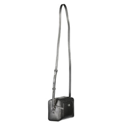 Black Polyester Women Shoulder Bag