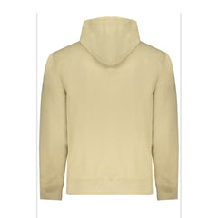 Beige Cotton Men Sweater