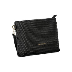 "Nero Poliuretano Women Handbag"