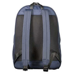 Blue Polyester Backpack