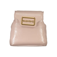 Rosa Poliuretano Women Backpack