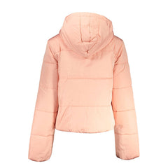Pink Polyester Jackets &amp; Coat