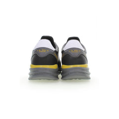 Black Polyester Men's Sneaker