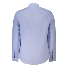 Azzurro Linen Men Shirt