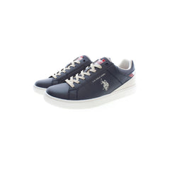 Blue Polyester Sneaker