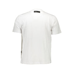 White Cotton Men T-shirt