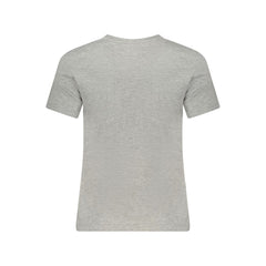 Grey Organic Cotton Women T-Shirt