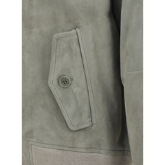 سترة من جلد الغزال