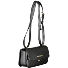 Nero Poliuretano Woman Shoulder Bag
