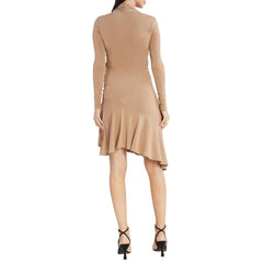 Beige Viscose Dress
