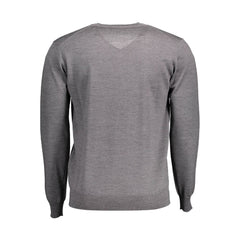 Grigio Lana Uomo Maglia