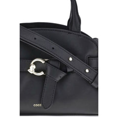Black Calf Leather Bos Taurus Handbag