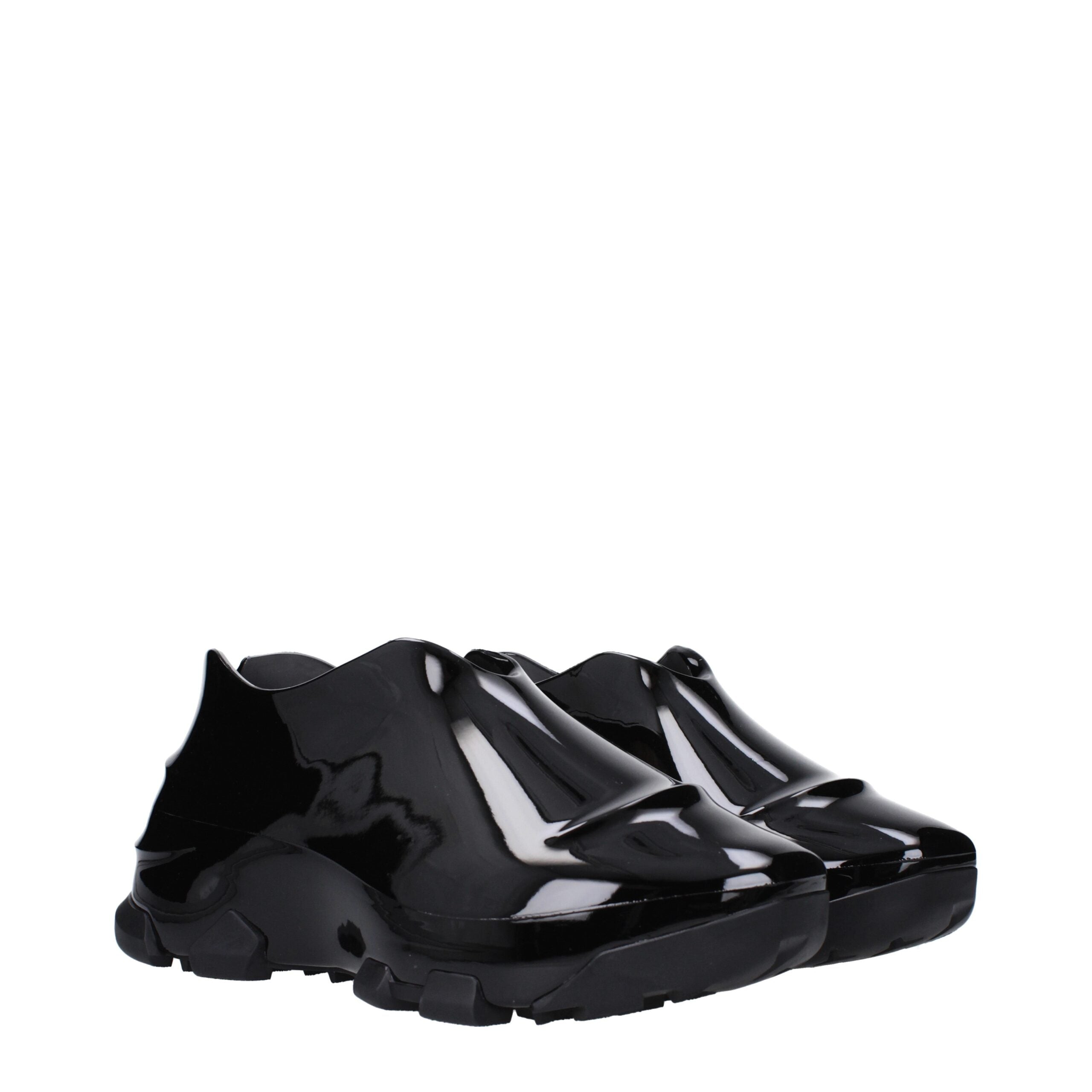 Black Cotton Low Tops