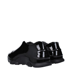 Black Cotton Low Tops