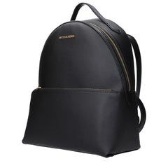 Black Leather Backpack