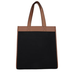 Black Fabric Shoulder Bags
