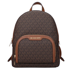 Brown Fabric Backpack